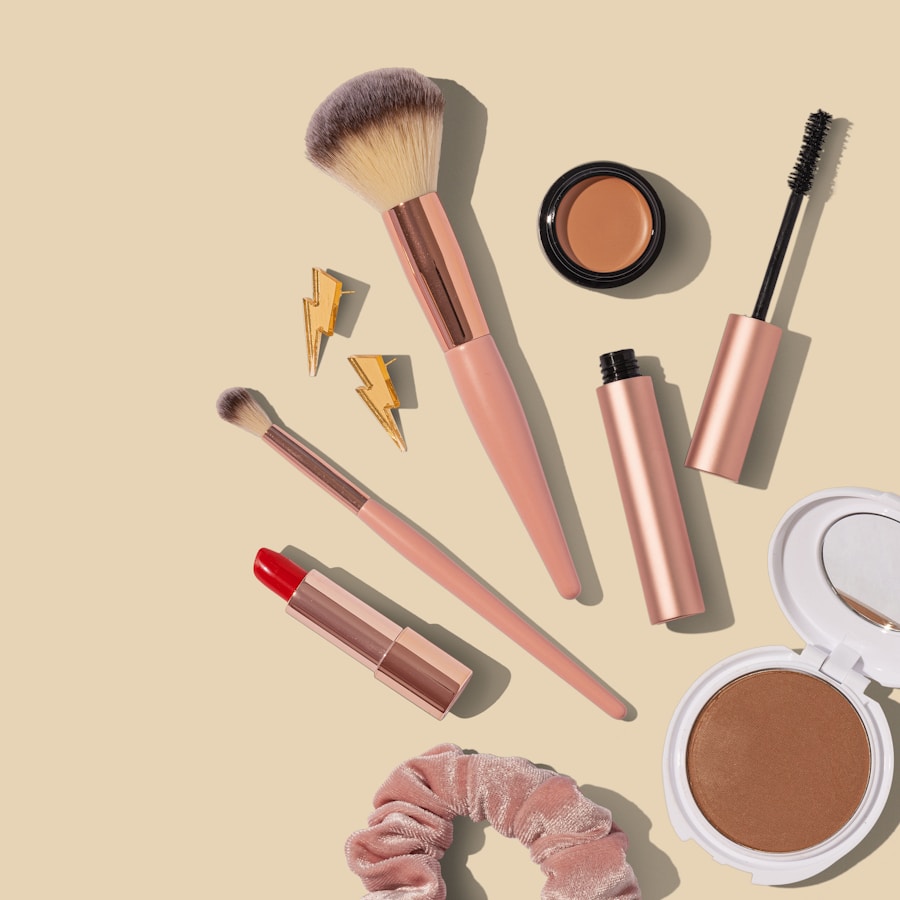 Beauty products advertising creative